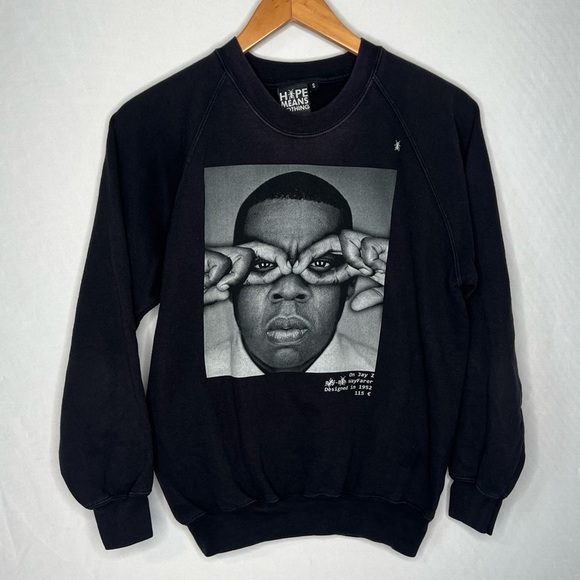 “Hype Means Nothing" Jay-S Lightweight Cotton Sweatshirt. Size Small. - Picture 3 of 12